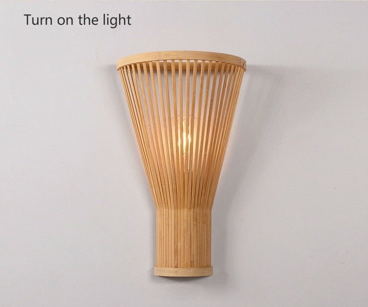 Hand woven Lamp - Aleo Decor