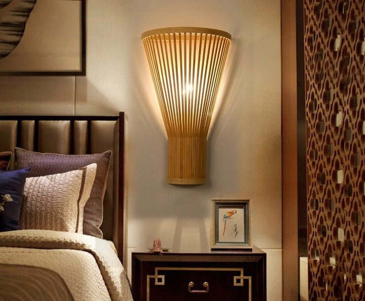 Hand woven Lamp - Aleo Decor