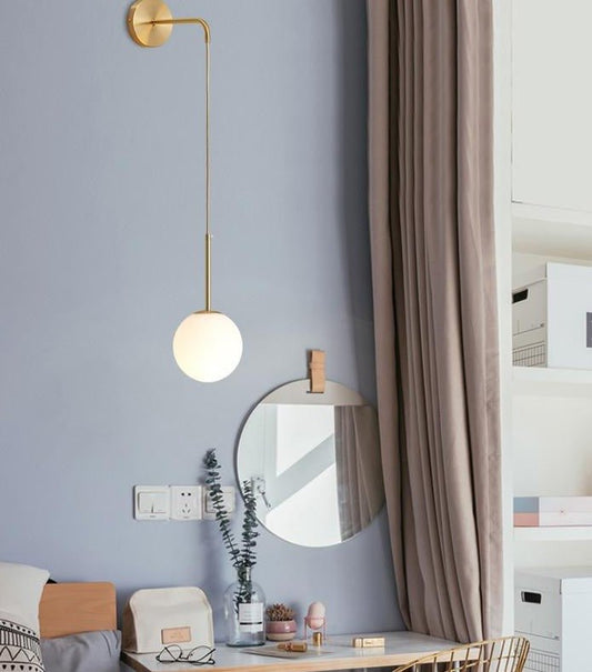 Hanging Ball Lamp - Aleo Decor