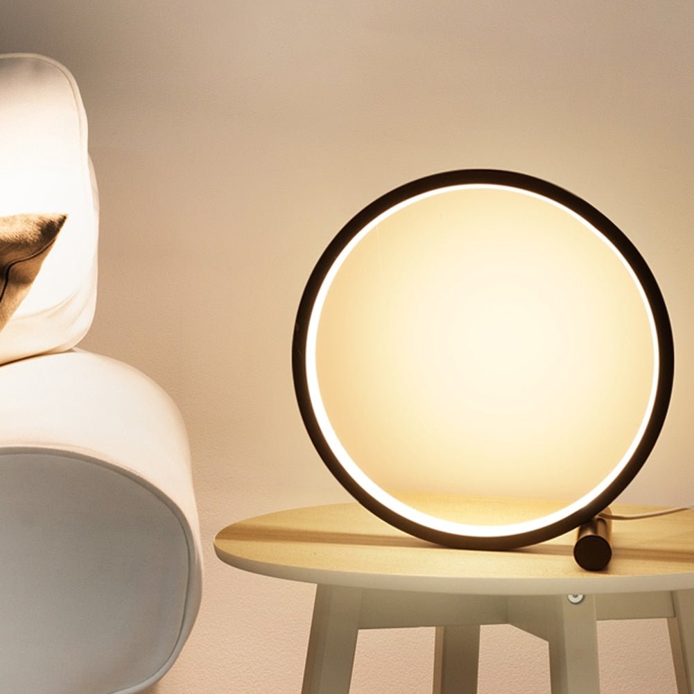 Hollow circular Lamp - Aleo Decor