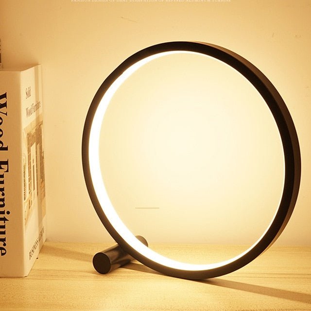 Hollow circular Lamp - Aleo Decor
