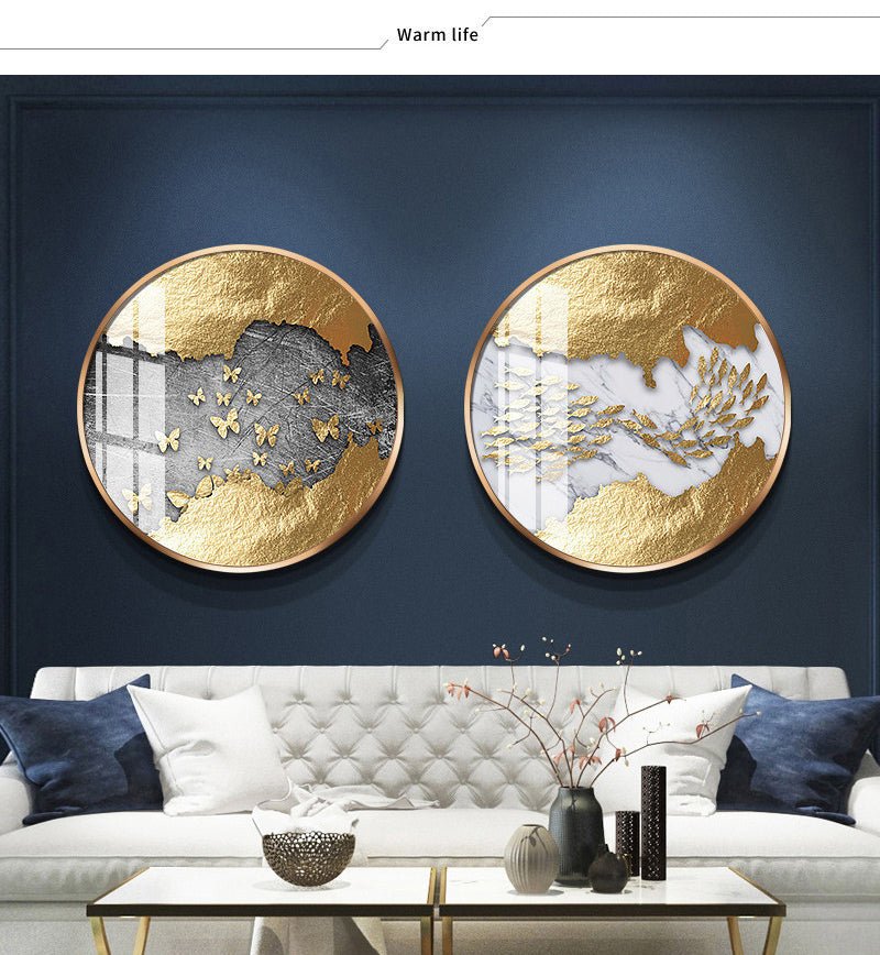 Luxury Grey & Gold - Aleo Decor