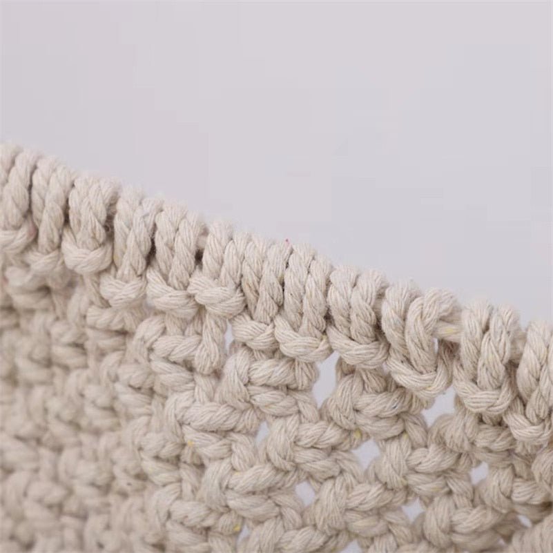 Macrame Backdrop Curtain - Aleo Decor