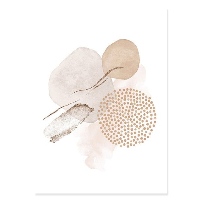 Modern Beige Pink - Aleo Decor