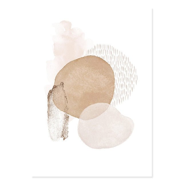 Modern Beige Pink - Aleo Decor