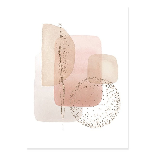 Modern Beige Pink - Aleo Decor