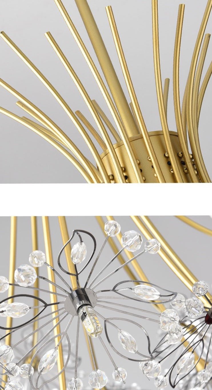 Modern Bouquet chandelier - Aleo Decor