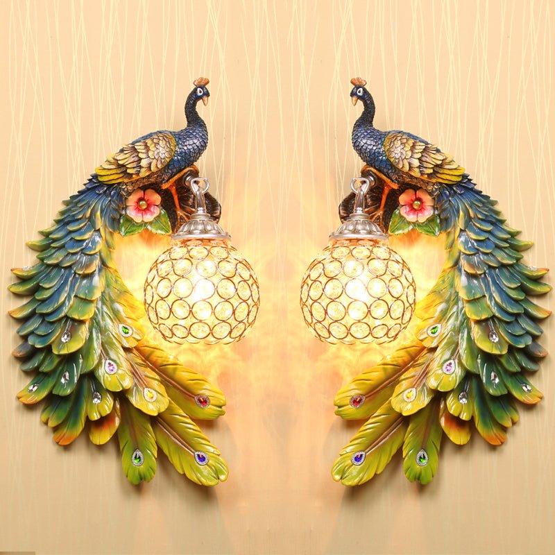 Modern Twin Peacock - Aleo Decor