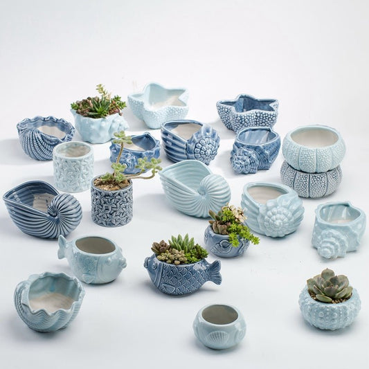 Ocean Pots - Aleo Decor