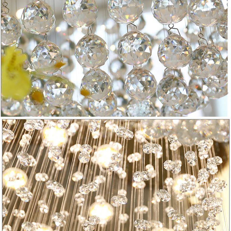 Orbital Crystal Chandelier - Aleo Decor