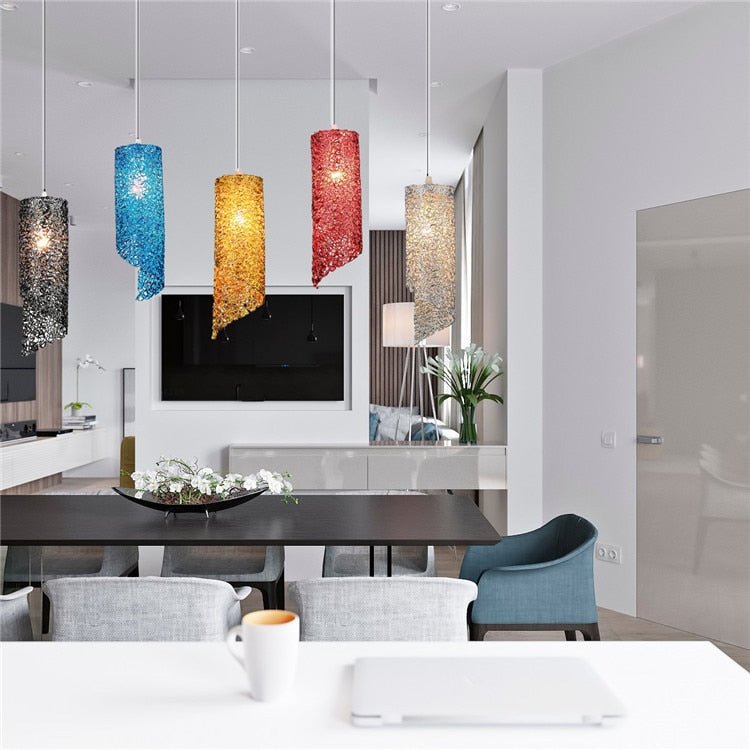 Shimmery Lamp - Aleo Decor