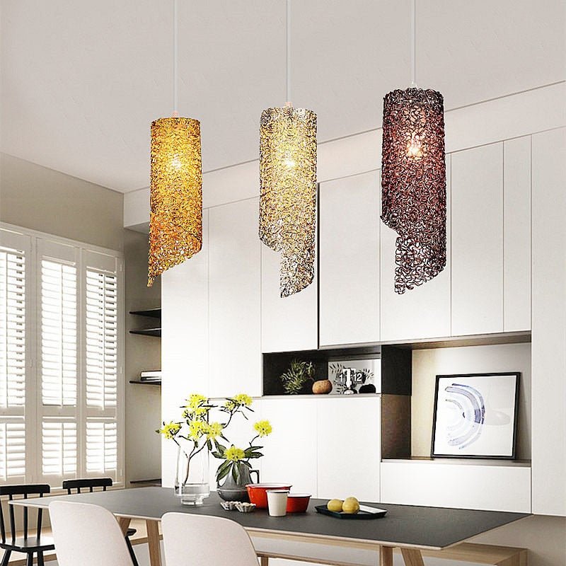 Shimmery Lamp - Aleo Decor