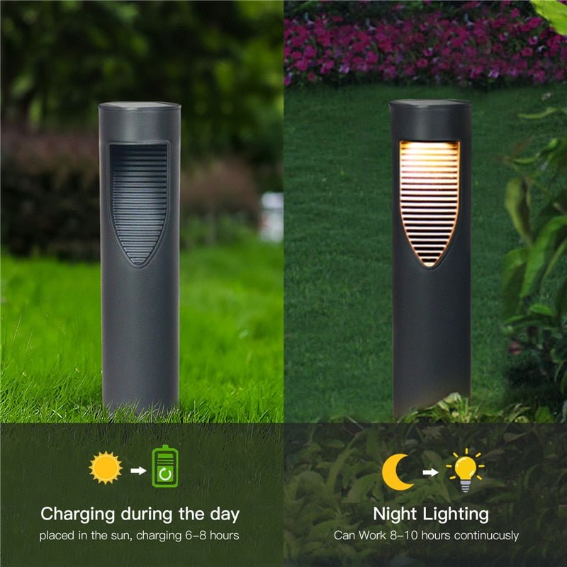 Solar Lawn Lamp - Aleo Decor