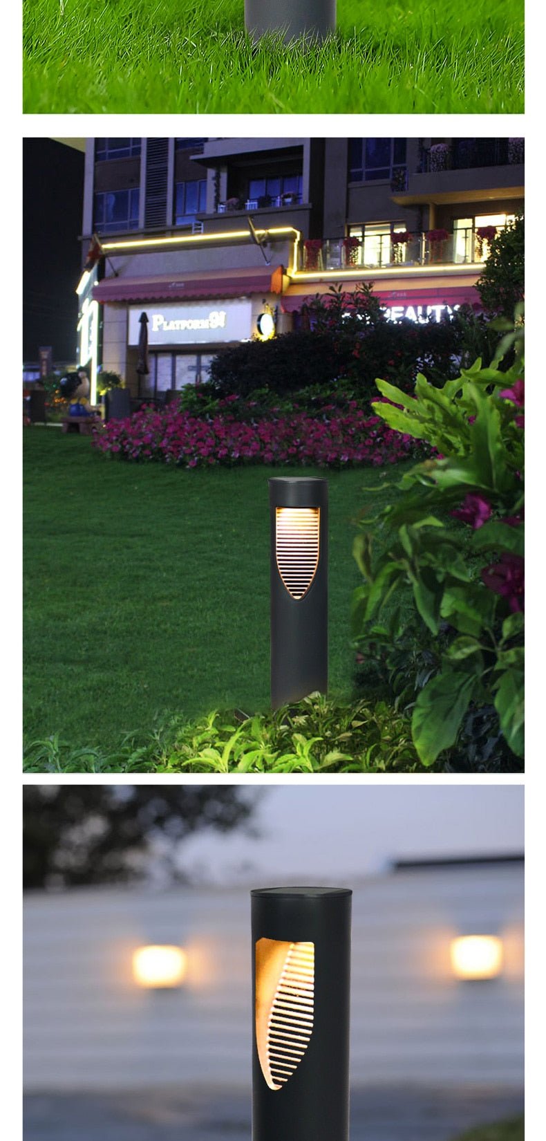 Solar Lawn Lamp - Aleo Decor