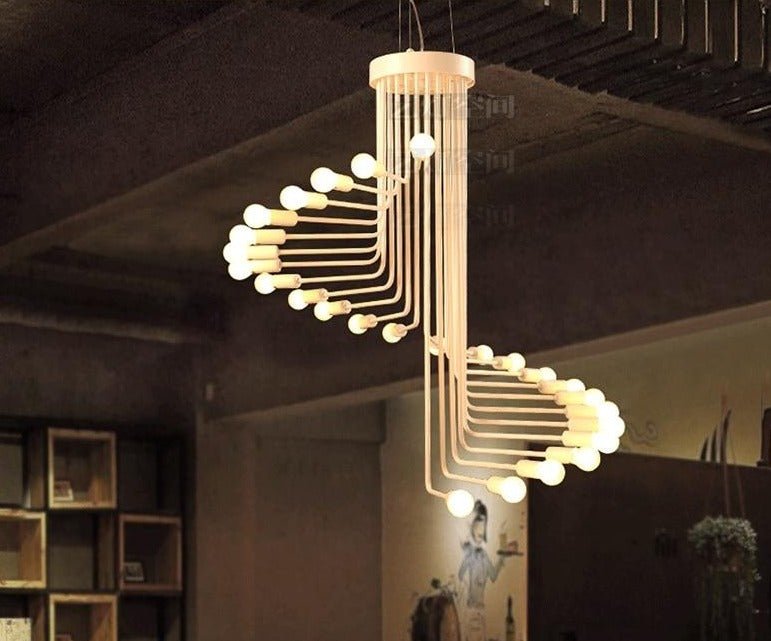 Spiral Chandelier - Aleo Decor