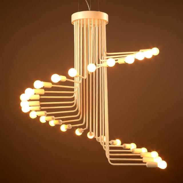 Spiral Chandelier - Aleo Decor