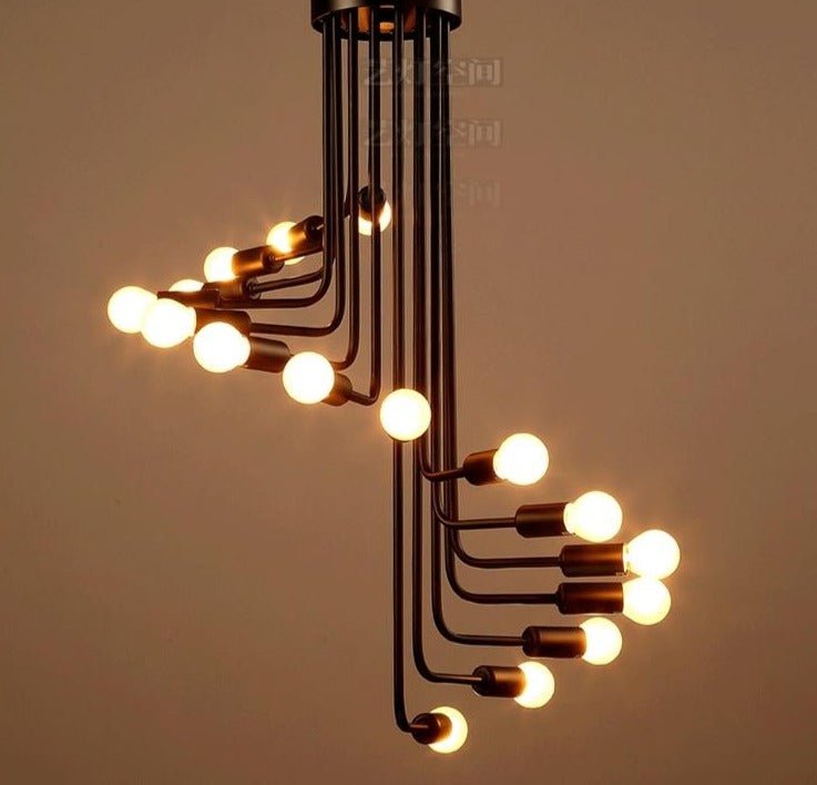 Spiral Chandelier - Aleo Decor