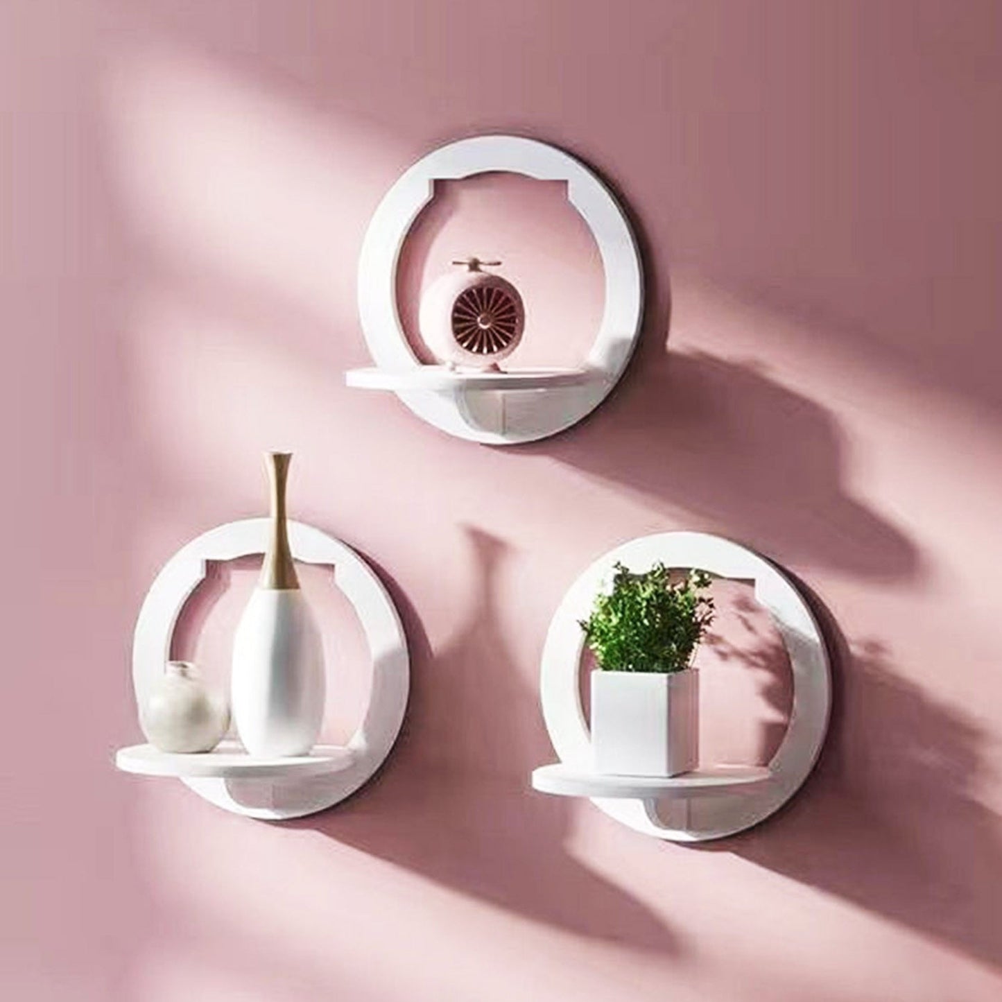 Wall Shelf Pot stand - Aleo Decor