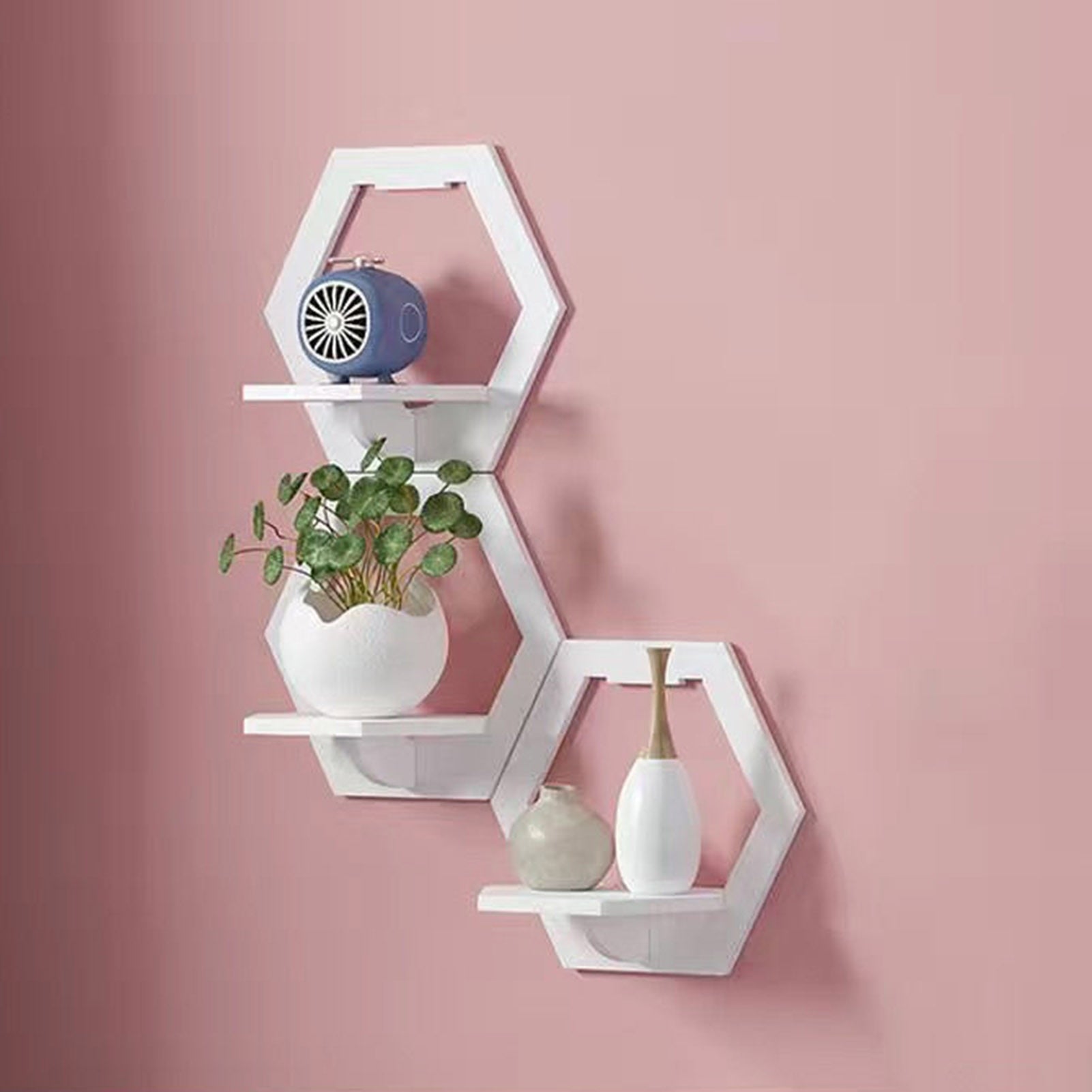 Wall Shelf Pot stand - Aleo Decor