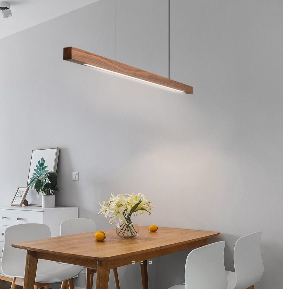 Wooden Bar Lamp - Aleo Decor