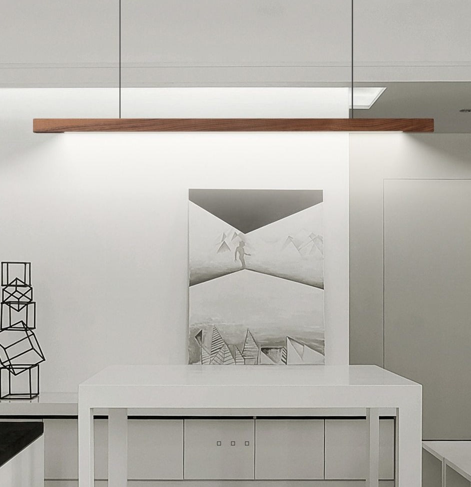 Wooden Bar Lamp - Aleo Decor