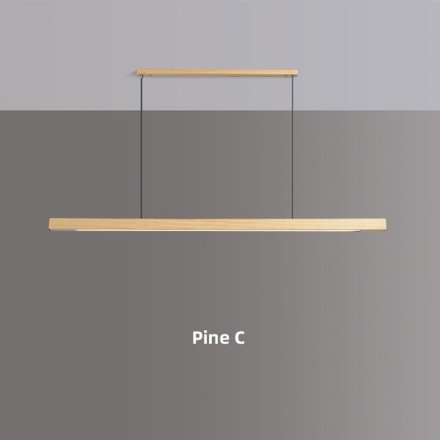 Wooden Bar Lamp - Aleo Decor