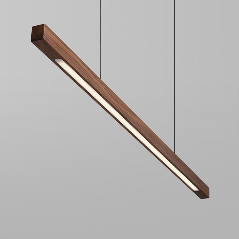 Wooden Bar Lamp - Aleo Decor