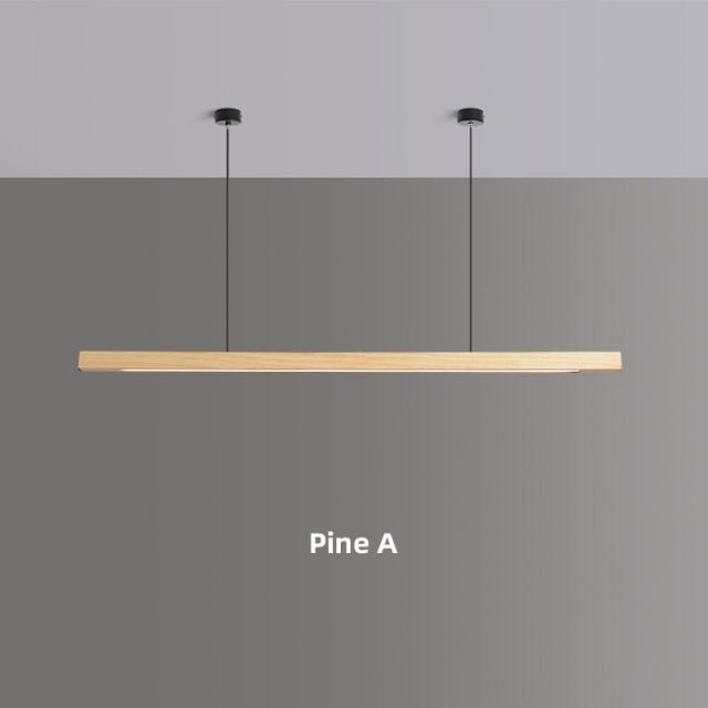 Wooden Bar Lamp - Aleo Decor