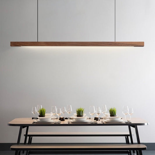 Wooden Bar Lamp - Aleo Decor